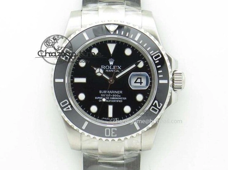 0128 Youthful DateJust 41 126334 NTF 1:1 Best Edition 904L Steel Black Stick Dial on Oyster Bracelet VR 2286